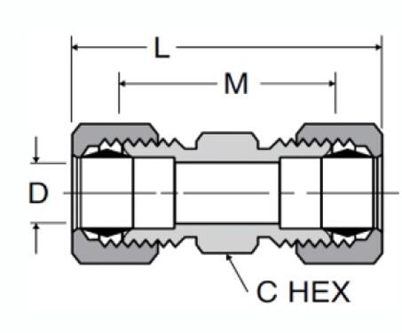 Union Straight Compression fittings, Brass connectors, Brass Pipe Joint Fittings, Pneumatic Fittings, Air Fittings